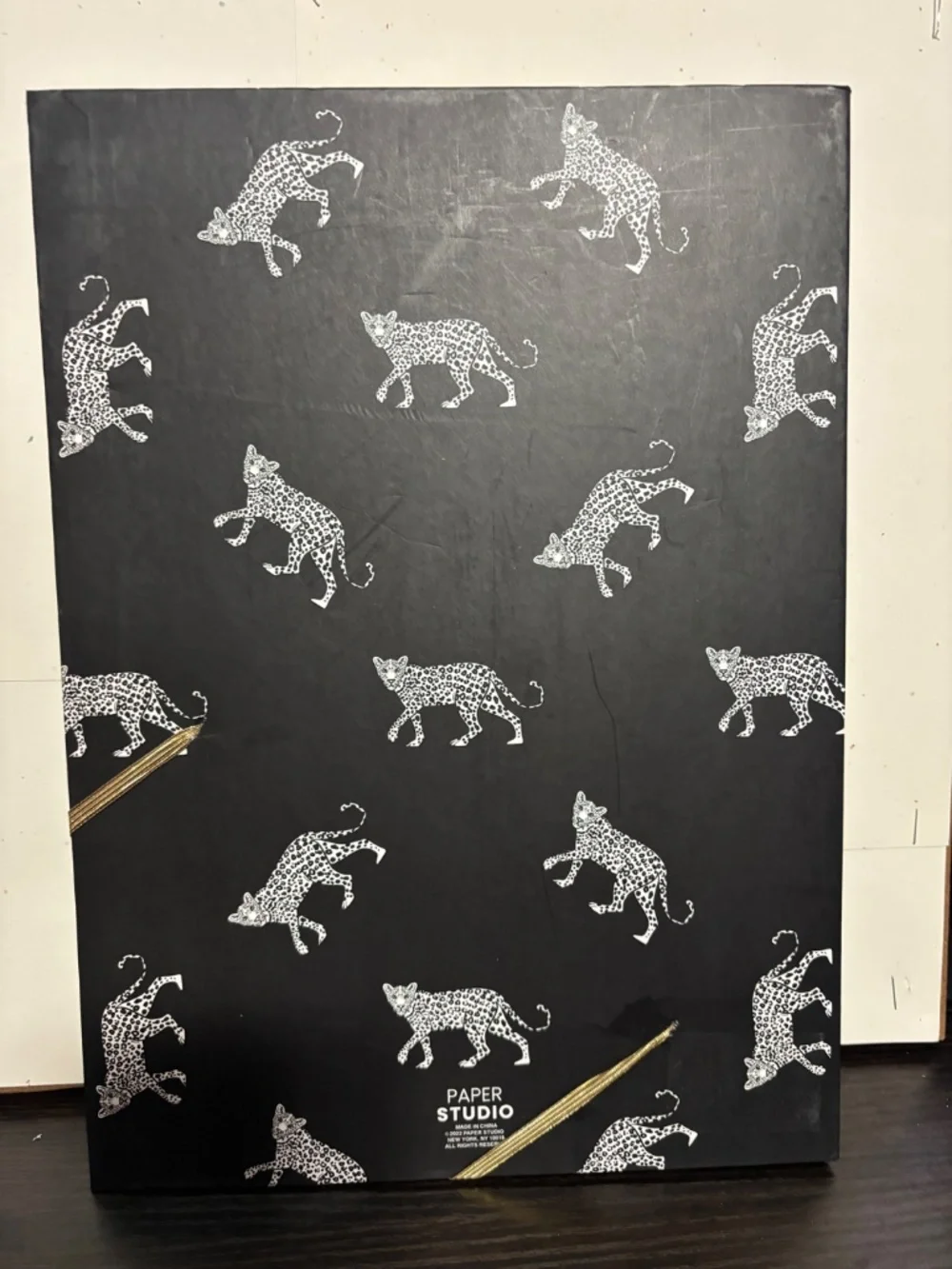 Stay Wild Cat Clipboard and notepad